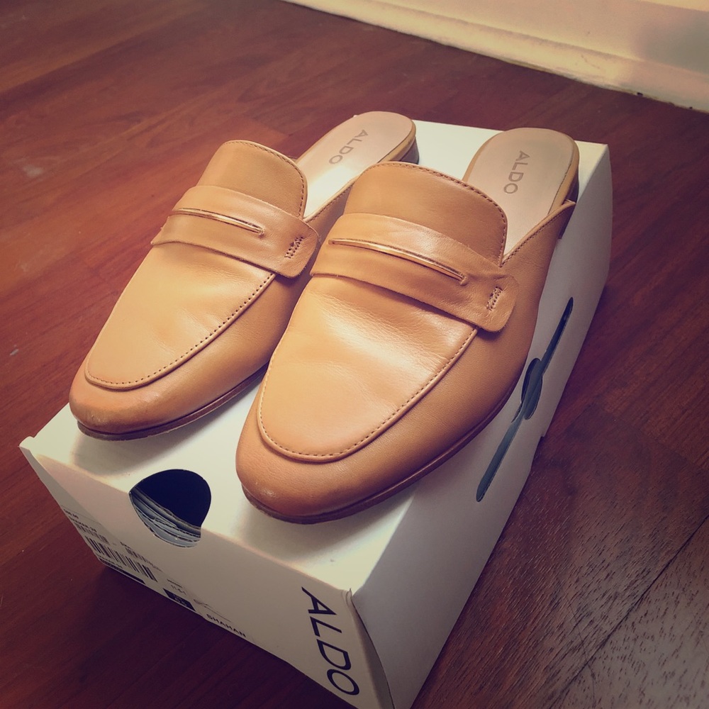 Aldo Shahan slide mules